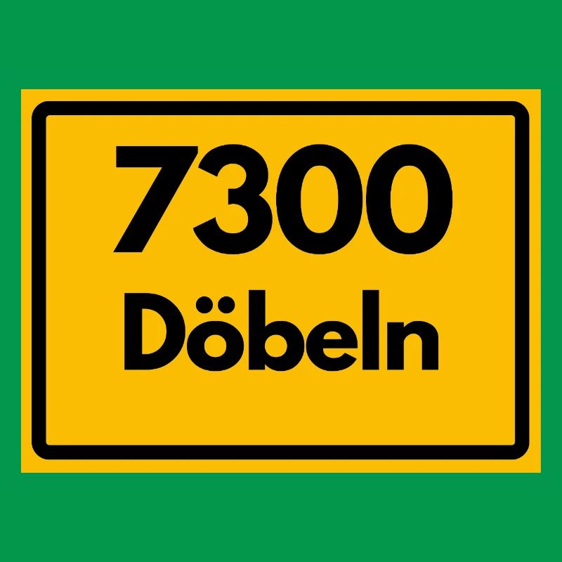 OLD POSTCODE 7300 DÖBELN SAXONY DDR OSTALGIE