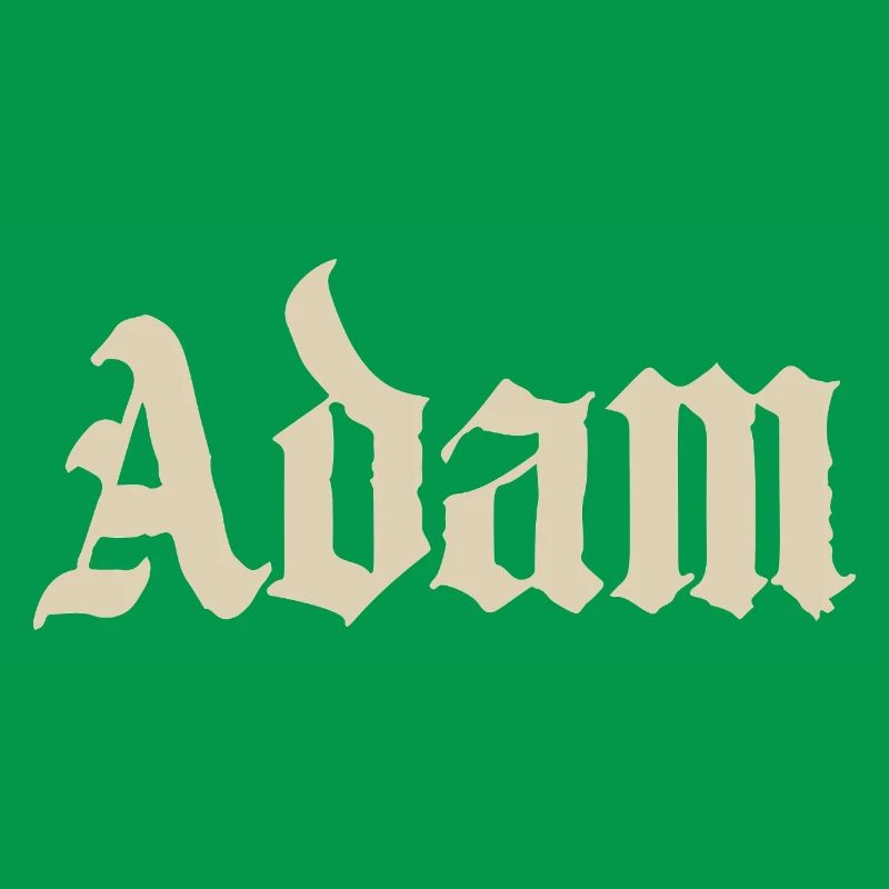 Adam Gothic Script Tee
