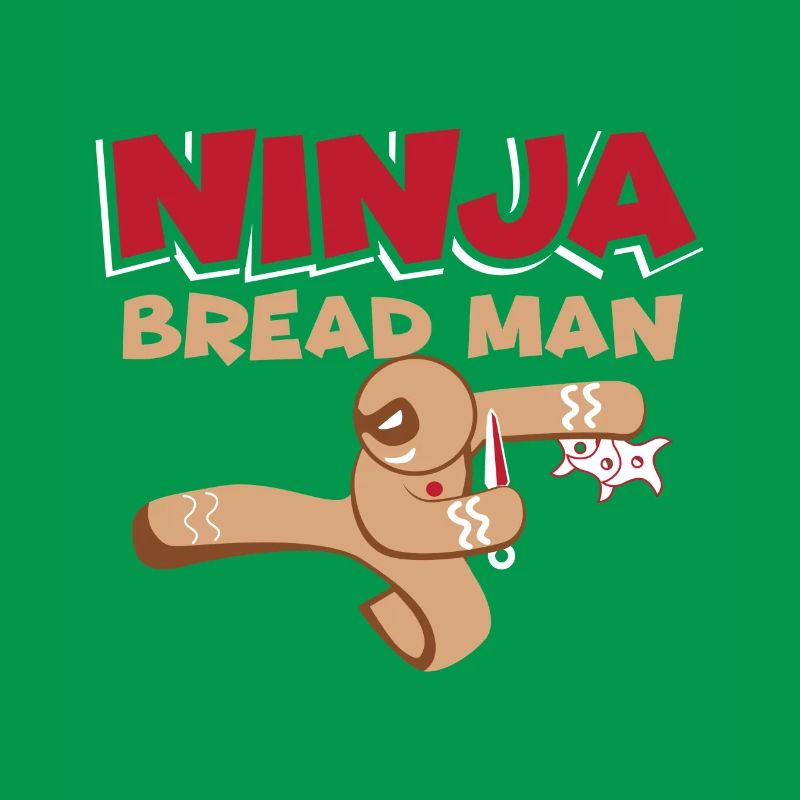 Ninja Gingerbread Man Ginga Ginja Gift