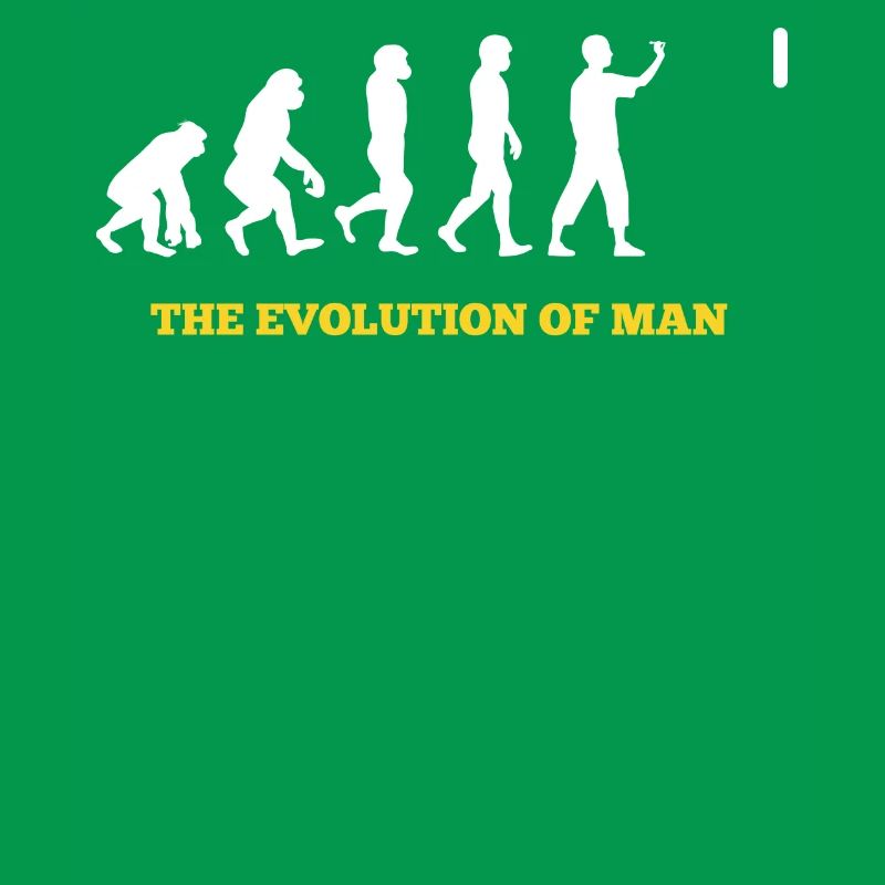 Darts - Evolution - Funny - Gift