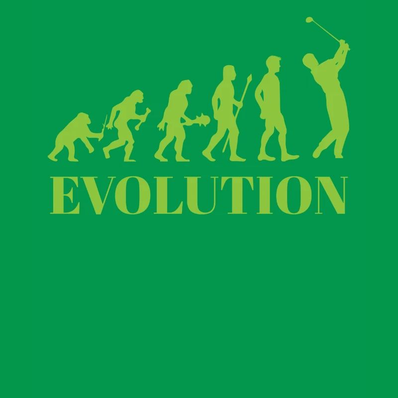Evolution - Golf - Funny - Fun - Gift