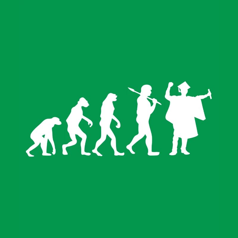 Graduierung - Evolution - Geschenk