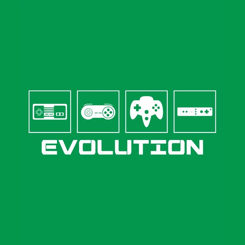 Die Videospiele Evolution - Geschenk