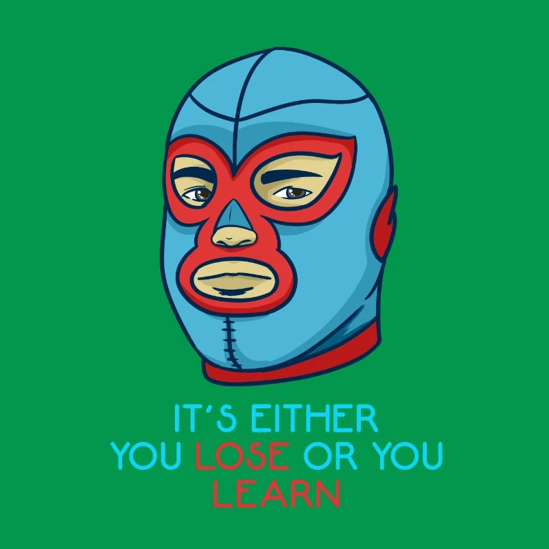 Entweder du verlierst oder du lernst