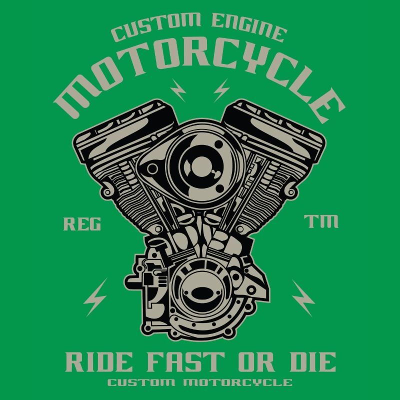 Motorcycle engine conversion Chopper Custom Engine