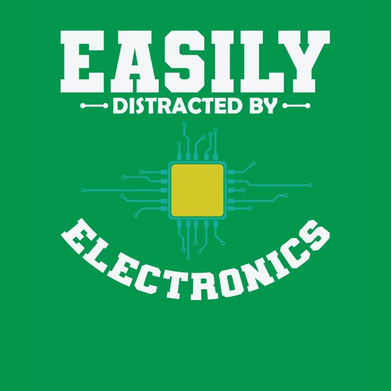 Easily Distracted By Electronics Beruf