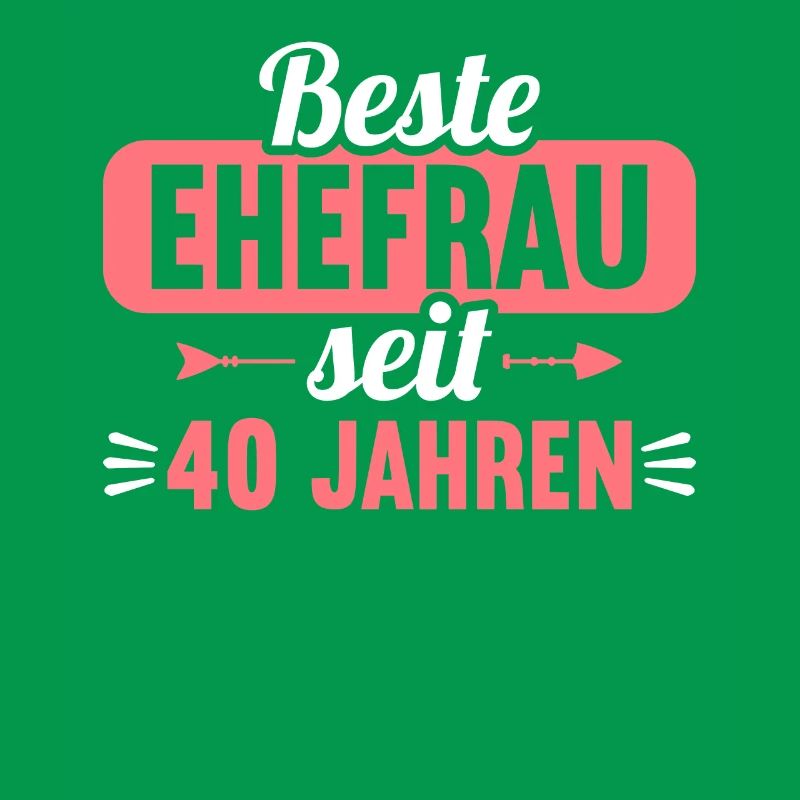 Beste Ehefrau Bester Ehemann seit 40 Jahren