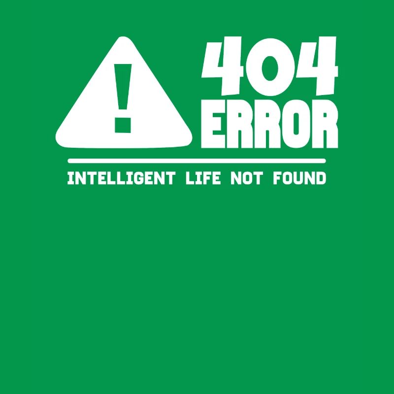Computer- und Programmierer Geek. 404 Fehler