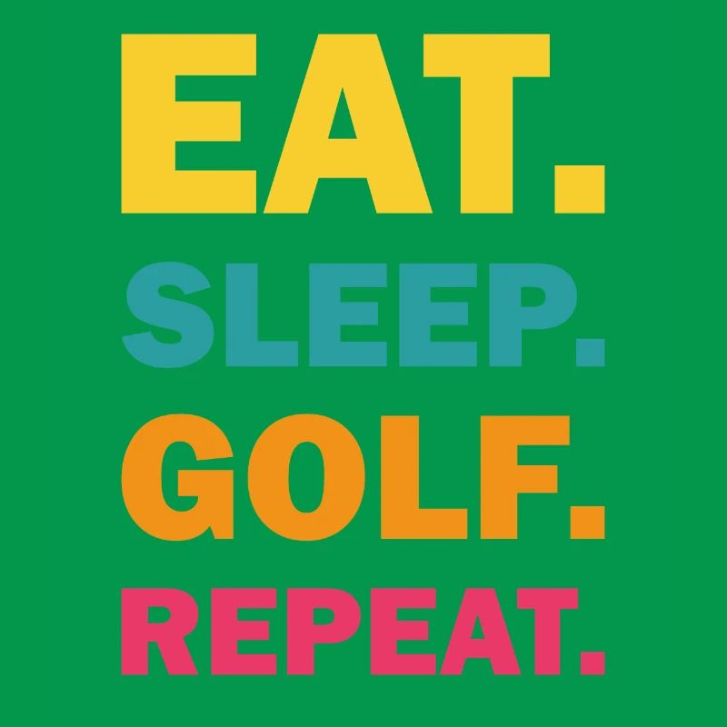 Eat Sleep Golf Repeat Golf Gift for Golfers