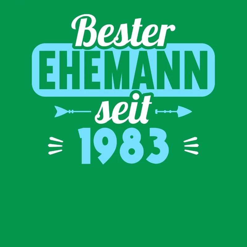 40. Hochzeitstag Bester Ehemann seit 1983
