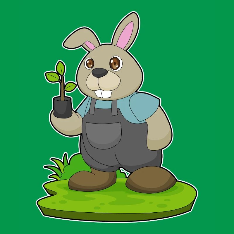 Plantule d’éleveur de lapins