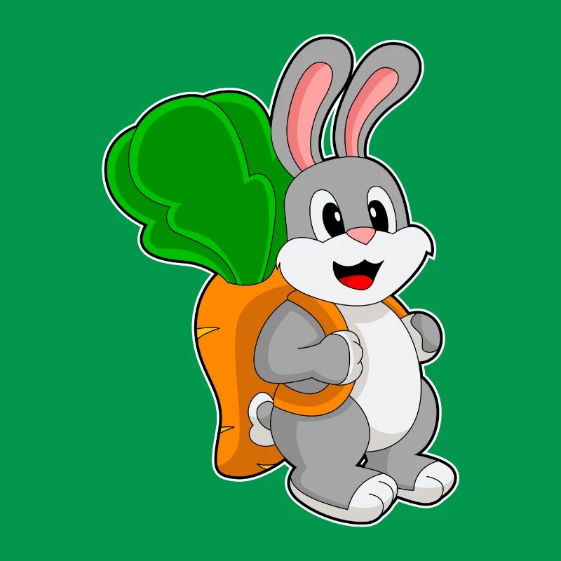 Bunny Student Backpack School