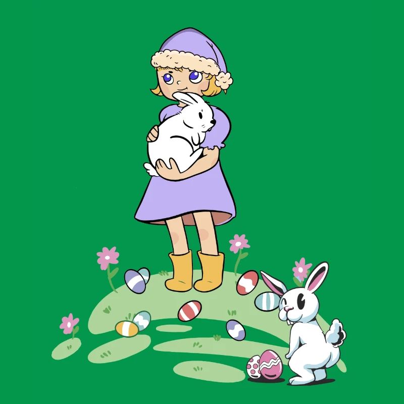 Easter Easter Bunny Kids Rabbit Easter Eggs Eggs