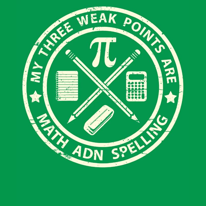 My Three Weak Points Are Math Adn Spelling