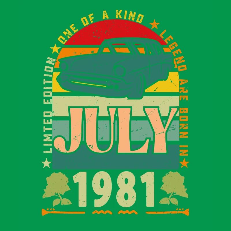Geburtstagsgeschenk Juli 1981.