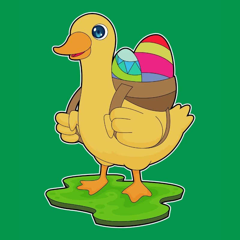 Duck Easter Easter Eggs