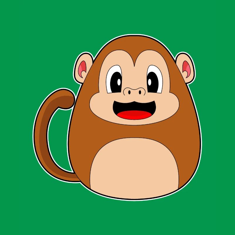 Monkey Easter Easter Egg