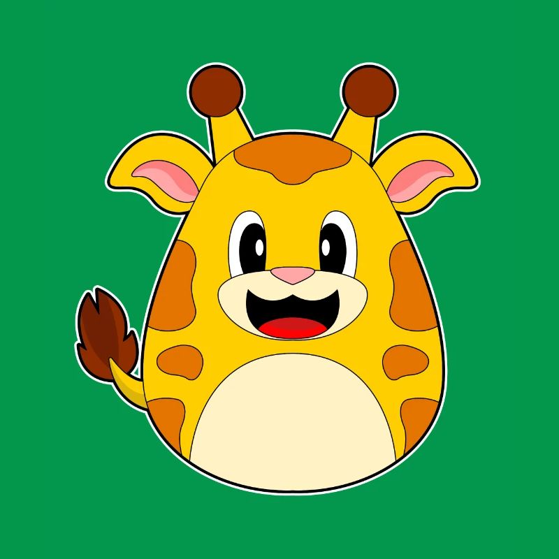 Giraffe Easter Easter Egg