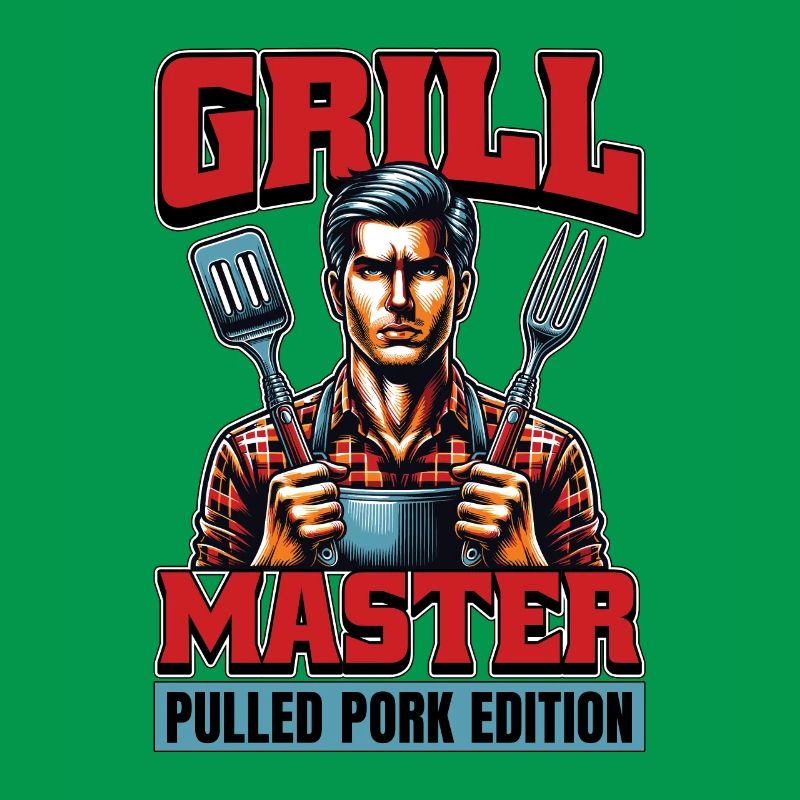 Pulled Pork BBQ Grill Master Pulled Barbecue Lover