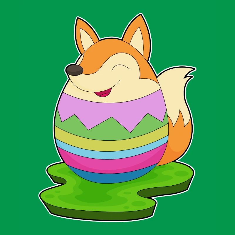 Fox Easter Easter Egg