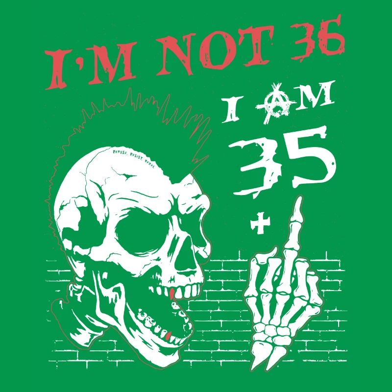 Ich bin 35 plus Mittelfinger - 36. Geburtstag