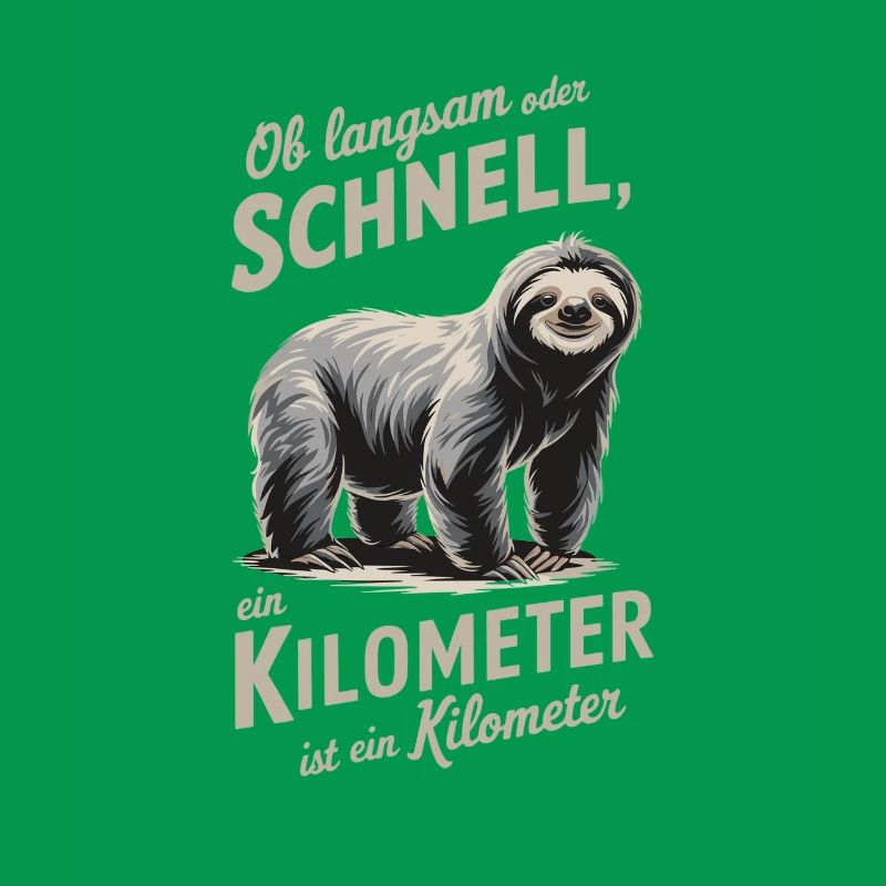 Egal ob langsam oder schnell,