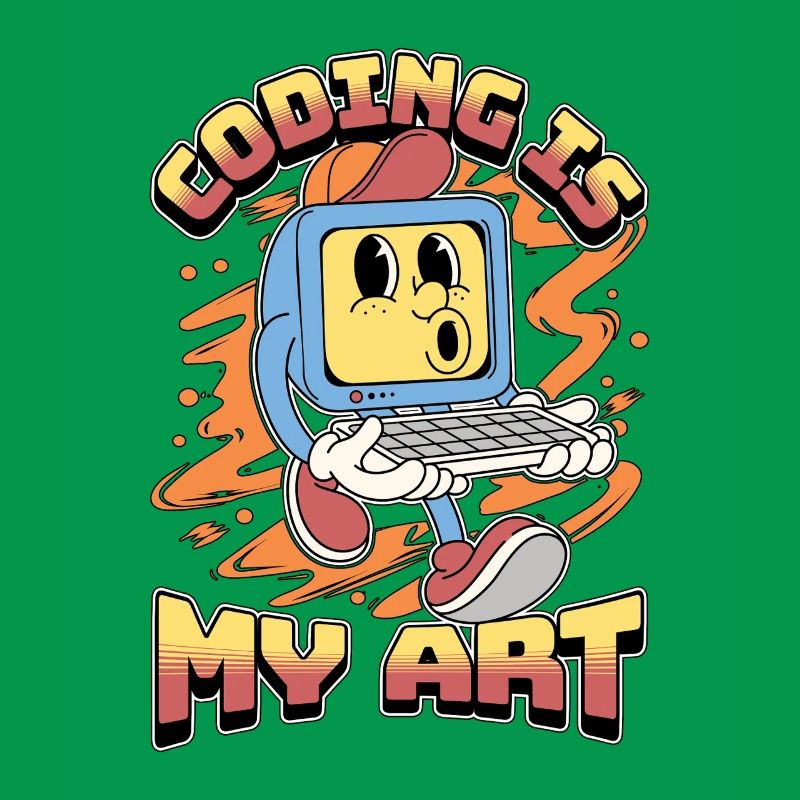 Coder Coding Is My Art Software Engineering Coders
