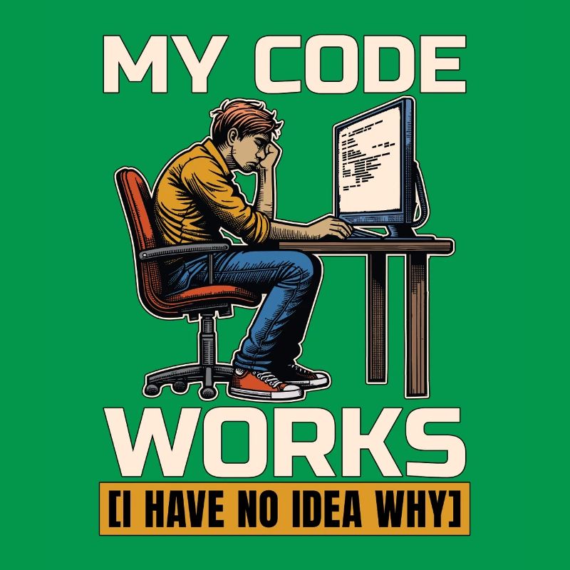 Coder My Code Works I Have No Idea Web Developer