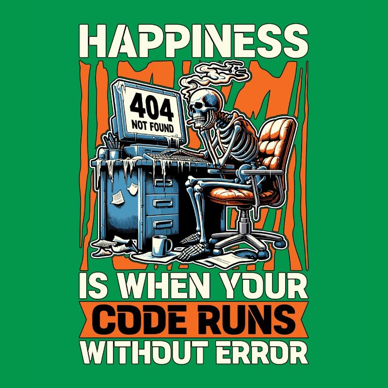 Coder Happiness Is When Your Code Runs Developer