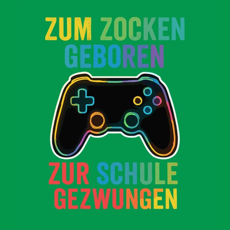 Zocken statt Schule – Regenbogen Controller