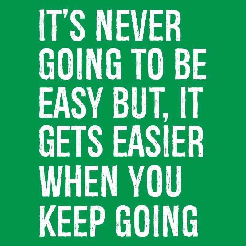 Es wird nie einfach sein, aber es wird einfacher