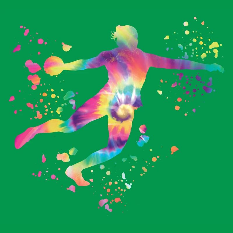 Discus thrower Colorsplash discus throw
