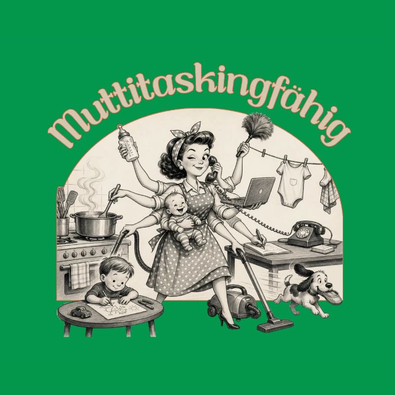 Multitasking? Nein. Muttitasking - Chaos? Läuft!