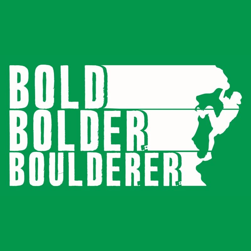 Bold Bolder Boulderer Bloc Bloc