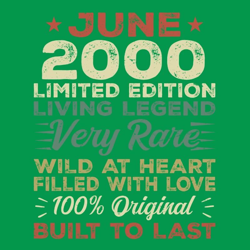 Juni 2000 Geburtstag Juni 2000 Geschenk Juni 2000