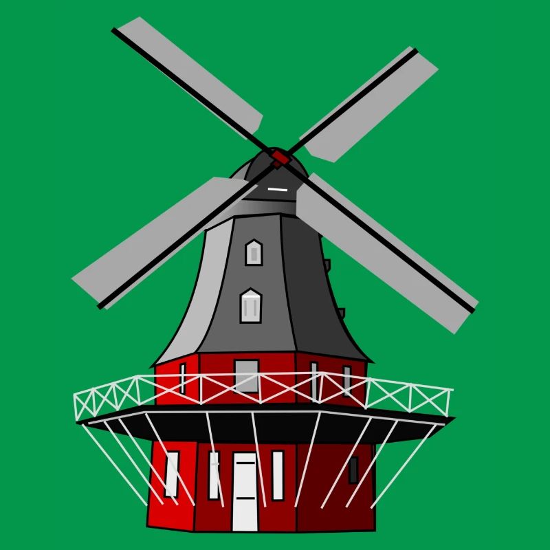 windmill windmill wind turbine windrad5