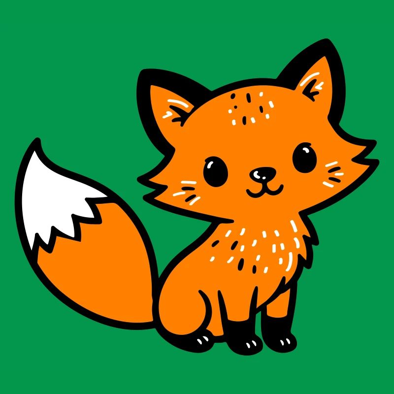 Fuchs Niedlich Comic