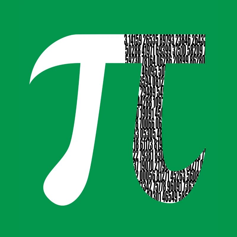 Pi Digits Mathematics Symbol Funny Math Nerd Pi