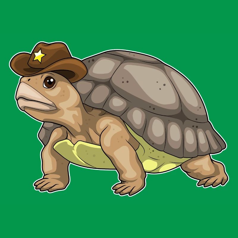 Turtle Sheriff Sheriff's Hat