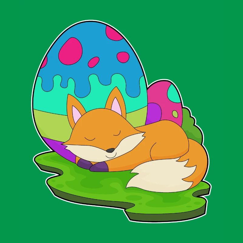 Fox Easter Easter Eggs