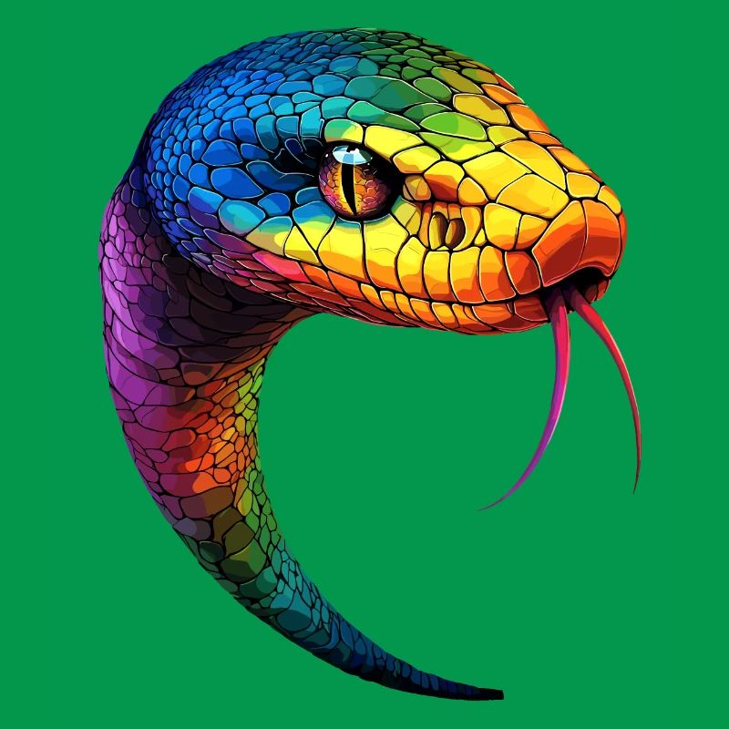 Schlange Python Kobra Mamba Klapperschlange Snake