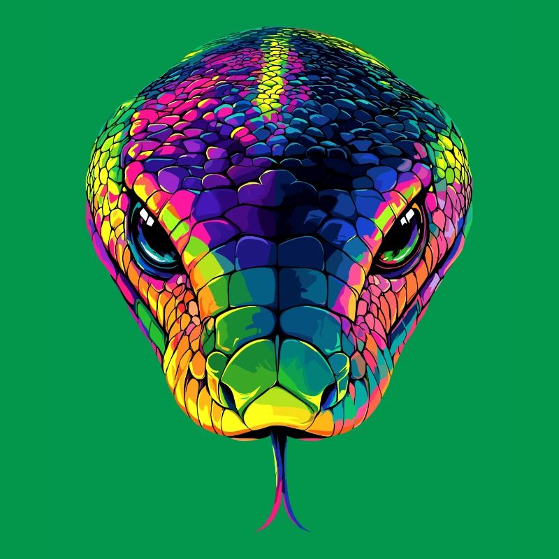 Schlange Python Kobra Mamba Klapperschlange Snake