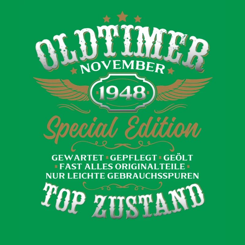 77. Geburtstag Geschenk Oldtimer November 1948