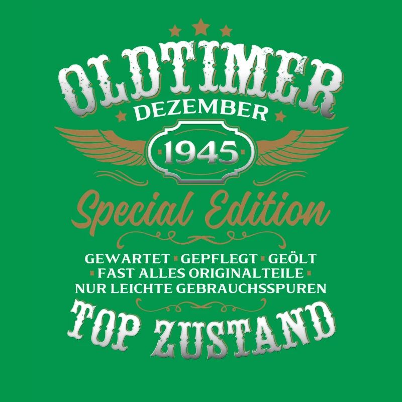 80. Geburtstag Geschenk Oldtimer Dezember 1945