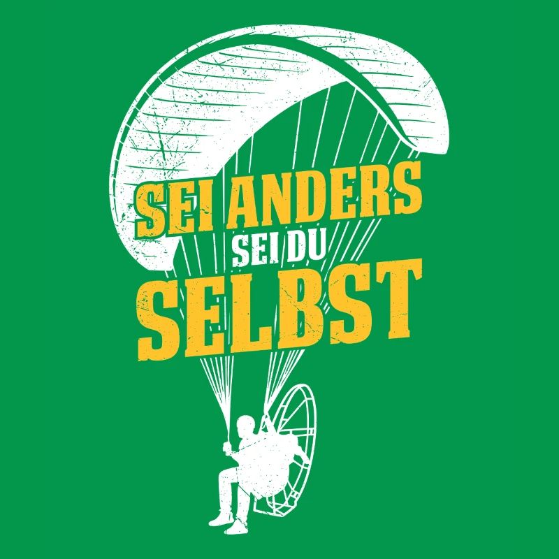 Paraglider BE DIFFERENT, BE YOURSELF Fun