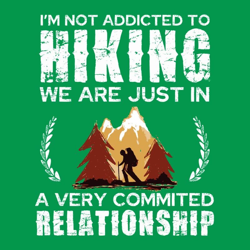 Hiking Commitment Tee Design
