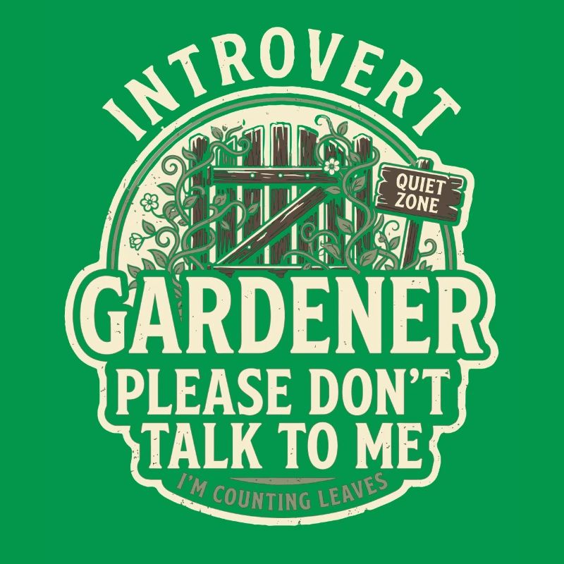 Please do not approach Introvert Gärtner