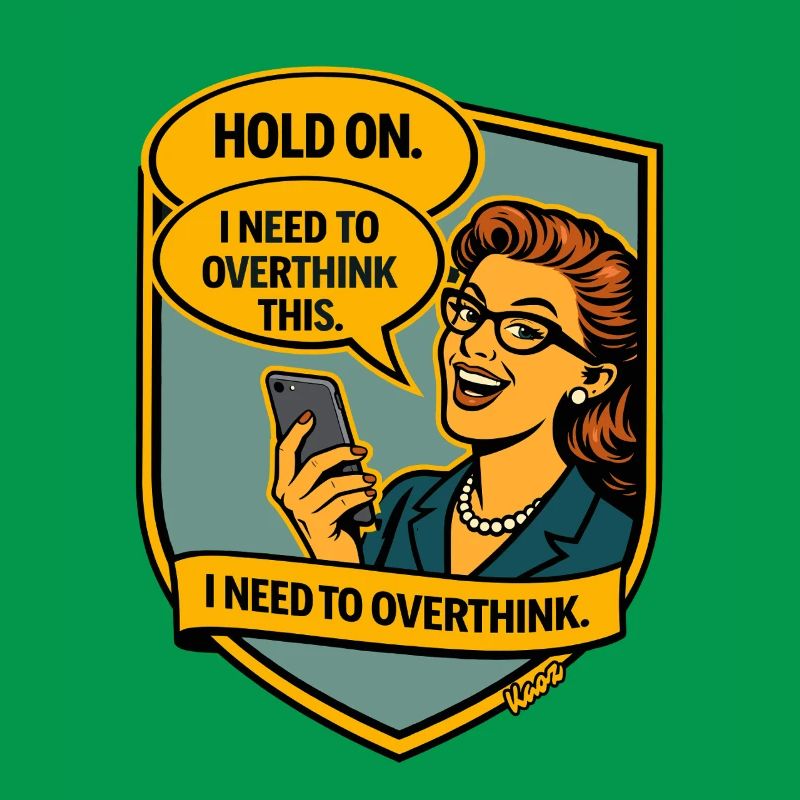 Stop – Repense Overthinker Comic