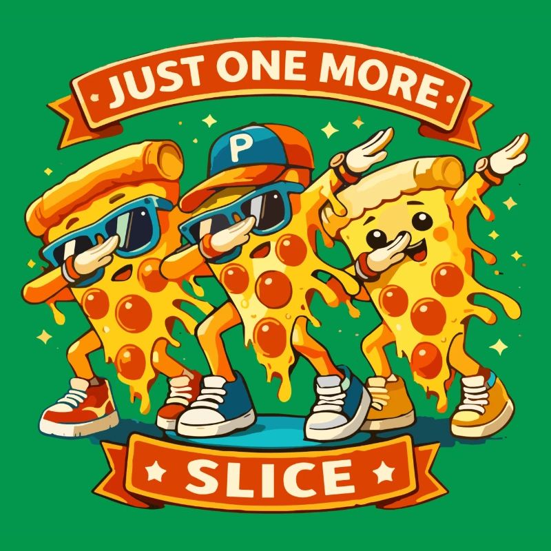 Dab Dance Noch Ein Stück Pizza Coole Dabbing Pizza