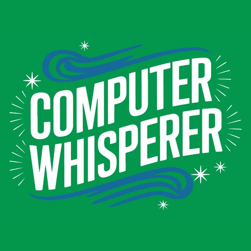 Technischer Support Computerfreak Nerd